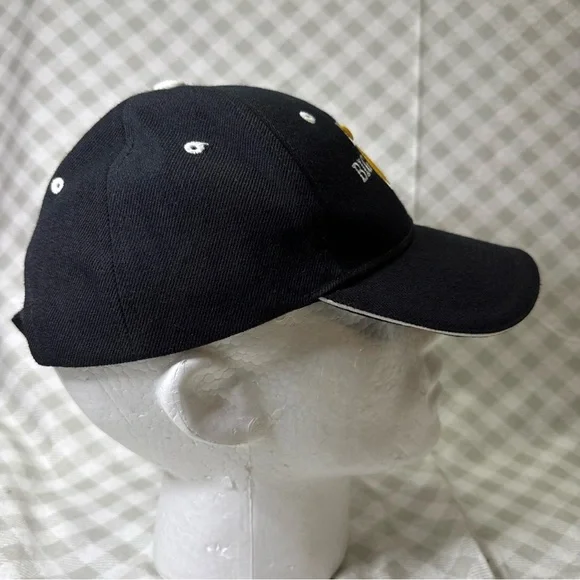 Pittsburgh Steelers Big Ben Roethlisberger ￼Hat #7 NFL Snapback Black Adjustable - Picture 2 of 6